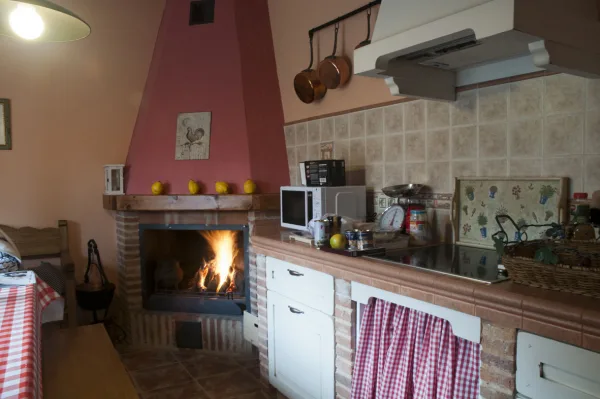 Interior horno-merendero Interior horno-merendero