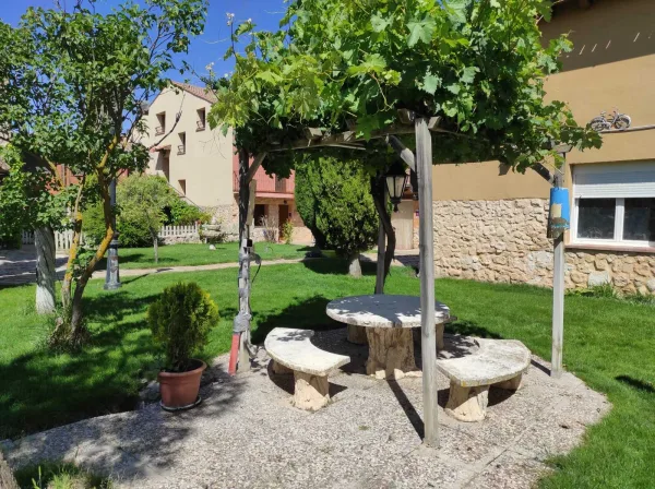 Jardín, cenador Jardín, cenador
